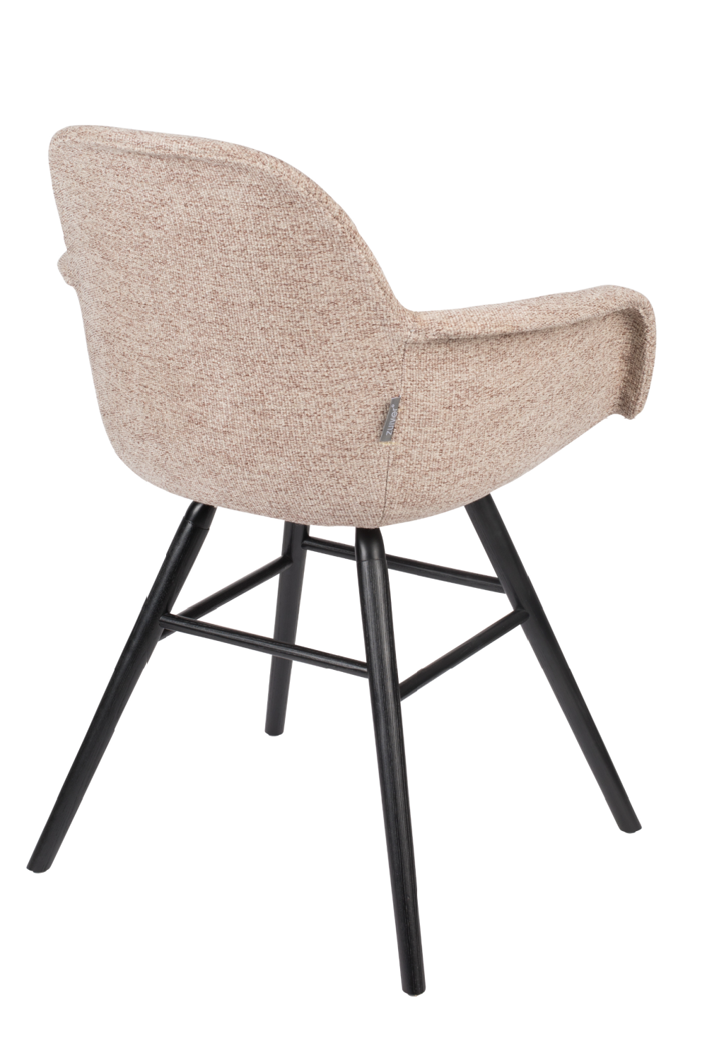 Fabric Upholstered Dining Armchairs (2) | Zuiver Albert Kuip | Oroa.com
