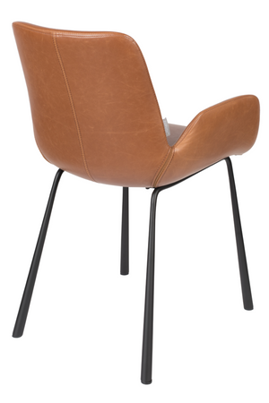 Leather Dining Armchairs (2) | Zuiver Brit | Oroa.com