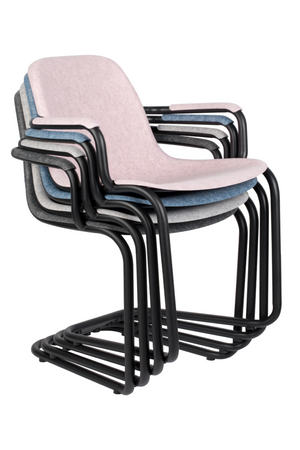 Cantilevered Dining Armchairs (2) | Zuiver Thirsty | Oroa.com