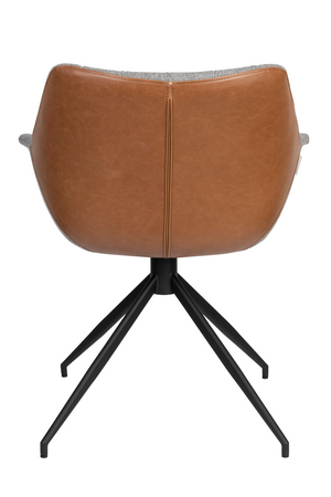 Upholstered Swivel Armchair Set (2) | Zuiver Doulton | OROA.com