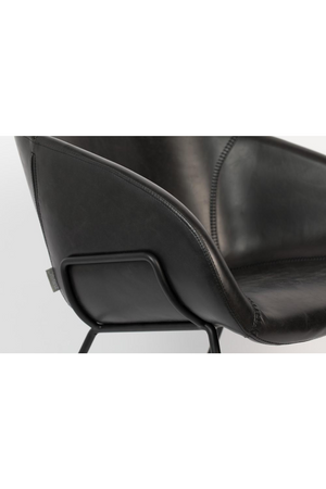 Leather Swivel Office Chair | Zuiver Nikki | Oroa.com