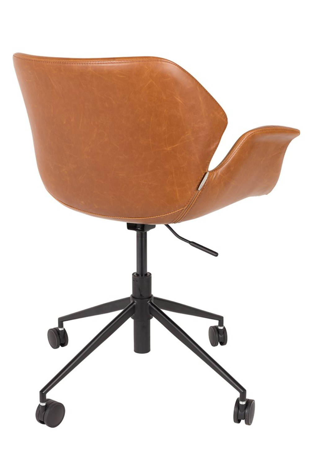 Leather Swivel Office Chair | Zuiver Nikki | Oroa.com