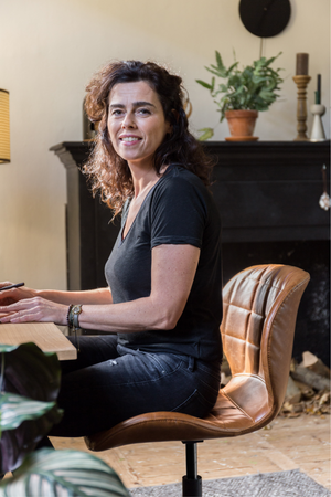 Cognac Leather Bucket Office Chair | Zuiver OMG | OROA.com