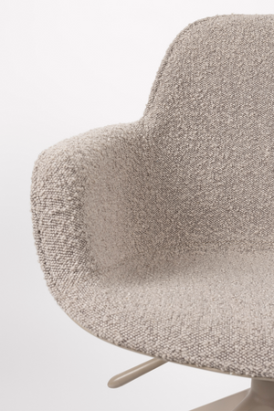 Padded Swivel Armchair | Zuiver Albert | OROA.com
