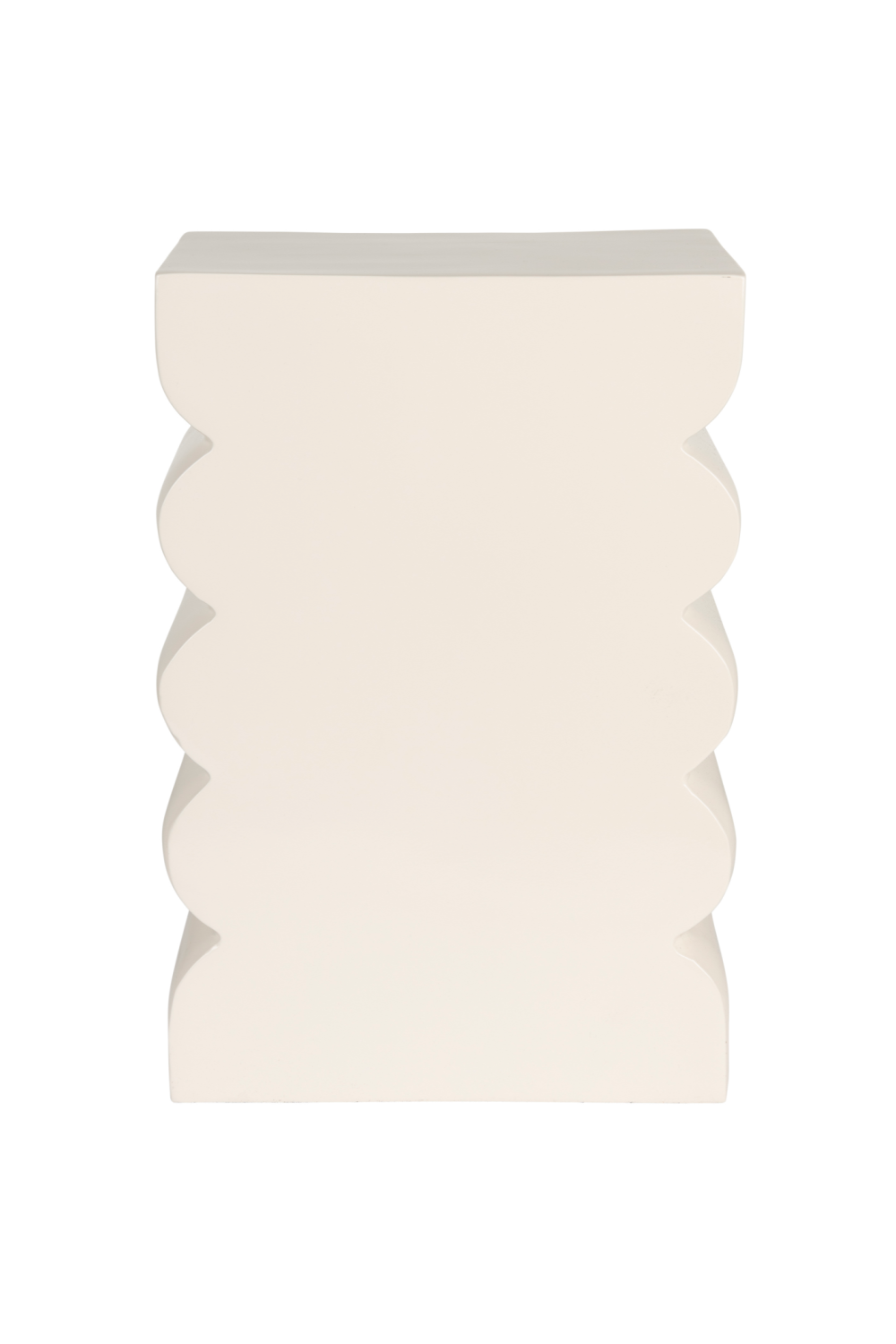 Scalloped Modern Stool | Zuiver Curves | OROA.com