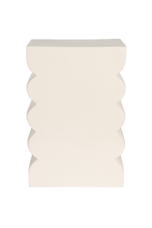 Scalloped Modern Stool | Zuiver Curves | OROA.com