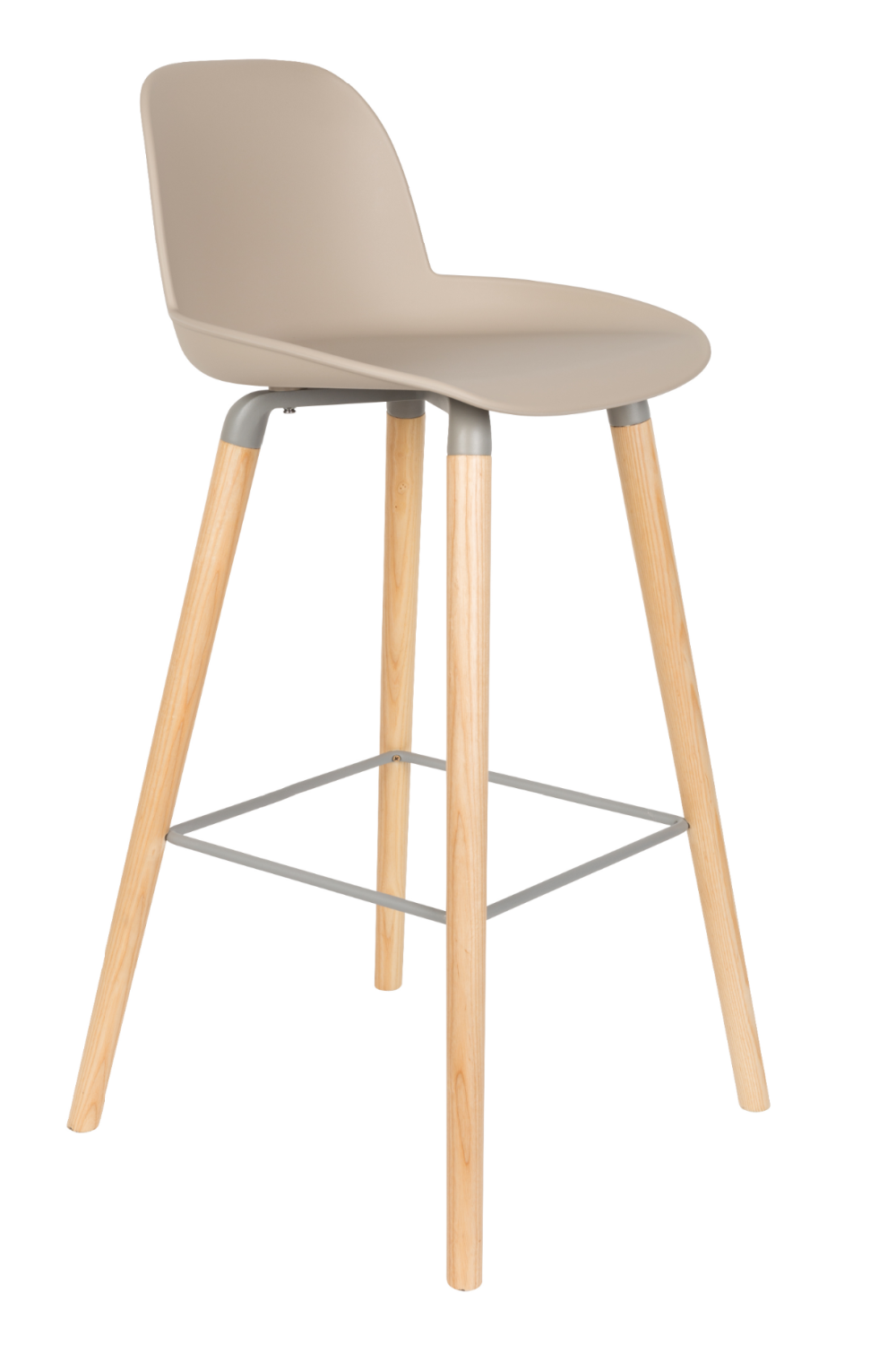 Molded Barstools (2) | Zuiver Albert Kuip | OROA.com