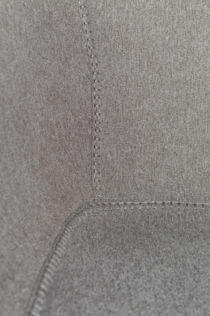 Gray Upholstered Barrel Barstools (2) | Zuiver Feston | OROA.com