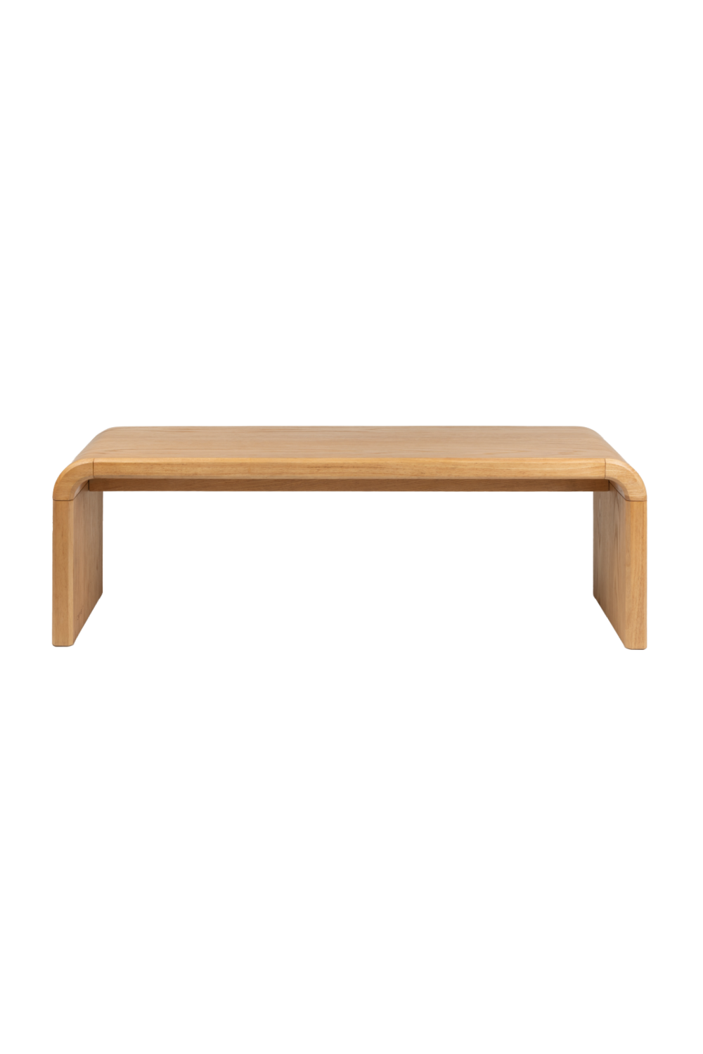Oak Curved Bench | Zuiver Brave | OROA.com
