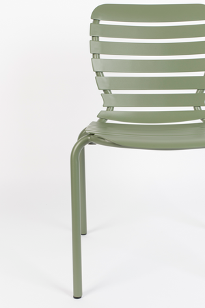 Slatted Metal Garden Chairs (2) | Zuiver Vondel | OROA.com