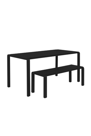 Rectangular Slatted Garden Bench | Zuiver Vonder | OROA.com