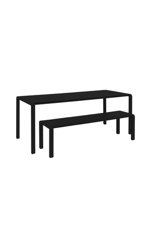 Aluminum Slatted Garden Bench | Zuiver Vondel | OROA.com