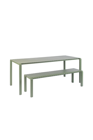Aluminum Slatted Garden Bench | Zuiver Vondel | OROA.com