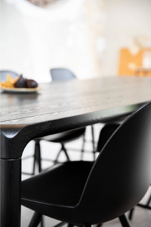 Lacquered Wood Dining Table (L) | Zuiver Storm | OROA.com