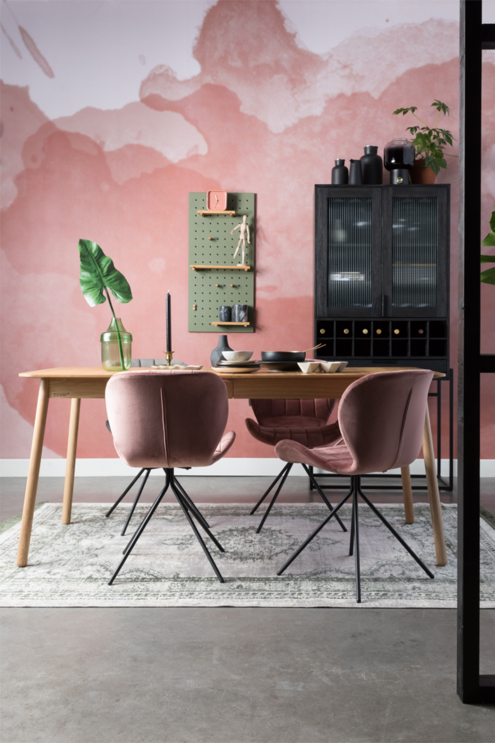 Extendable Natural Wood Dining Table (L) | Zuiver Glimps | OROA.com