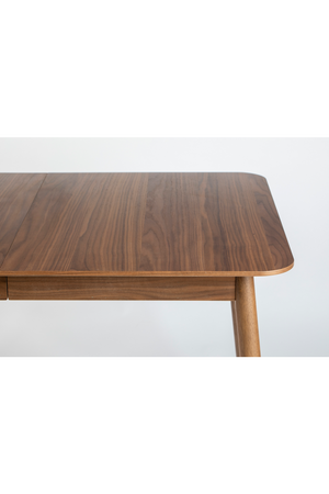 Walnut Extendable Dining Table | Zuiver Glimps | OROA.com