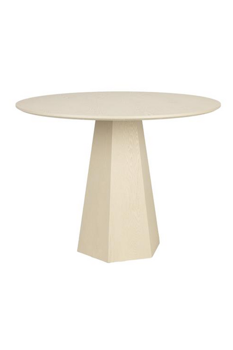 Ash Pedestal Round Table | Zuiver Pilar | Oroa.com