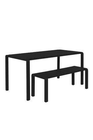 Rectangular Slatted Garden Table | Zuiver Vondel | OROA.com