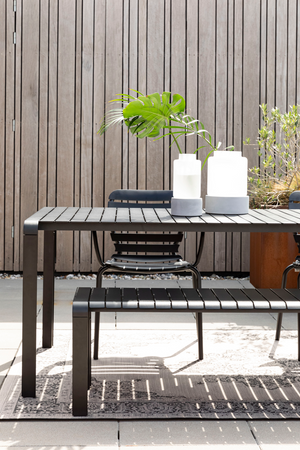 Rectangular Slatted Garden Table | Zuiver Vondel | OROA.com