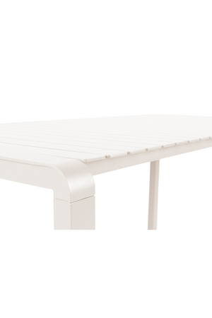 Rectangular Slatted Garden Table | Zuiver Vondel | OROA.com