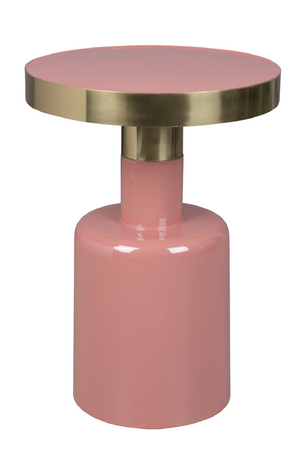 Enameled Metal Side Table | Zuiver Glam | Oroa.com