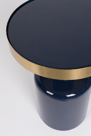 Enameled Metal Side Table | Zuiver Glam | Oroa.com