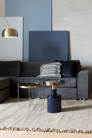 Enameled Metal Side Table | Zuiver Glam | Oroa.com