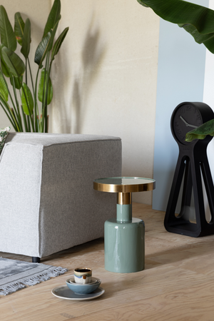 Enameled Metal Side Table | Zuiver Glam | Oroa.com