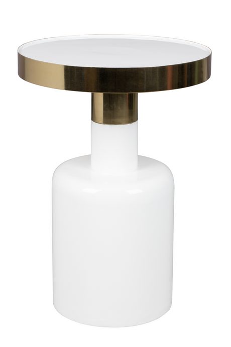 Enameled Metal Side Table | Zuiver Glam | Oroa.com