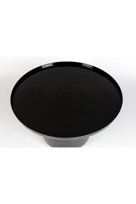 Round Black Coffee Table | Zuiver Shiny Bomb | OROA.com