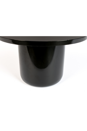 Round Black Coffee Table | Zuiver Shiny Bomb | OROA.com