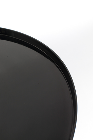 Round Black Coffee Table | Zuiver Shiny Bomb | OROA.com