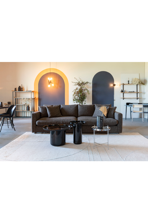 Round Black Coffee Table | Zuiver Shiny Bomb | OROA.com