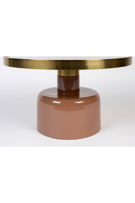 Round Enameled Coffee Table | Zuiver Glam | Oroatrade