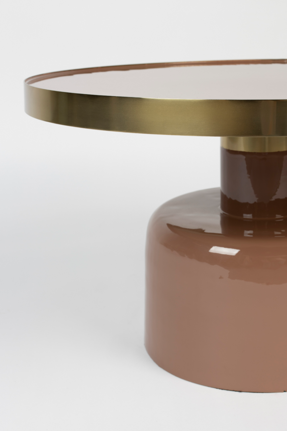 Round Enameled Coffee Table | Zuiver Glam | Oroatrade