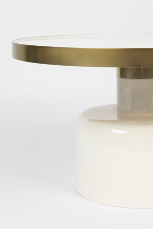 Round Enameled Coffee Table | Zuiver Glam | Oroatrade