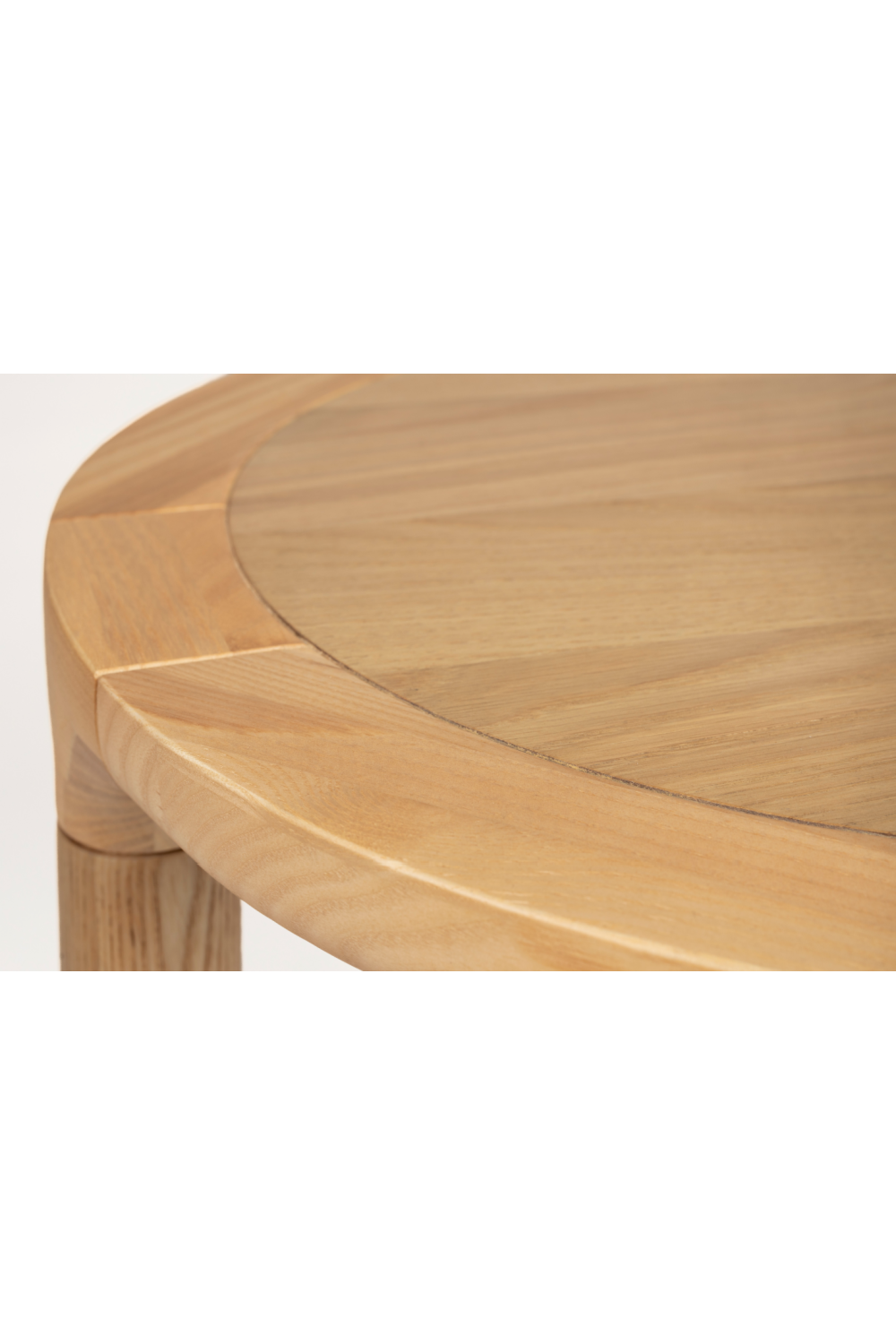 Round Oak Side Table | Zuiver Storm | OROA.com