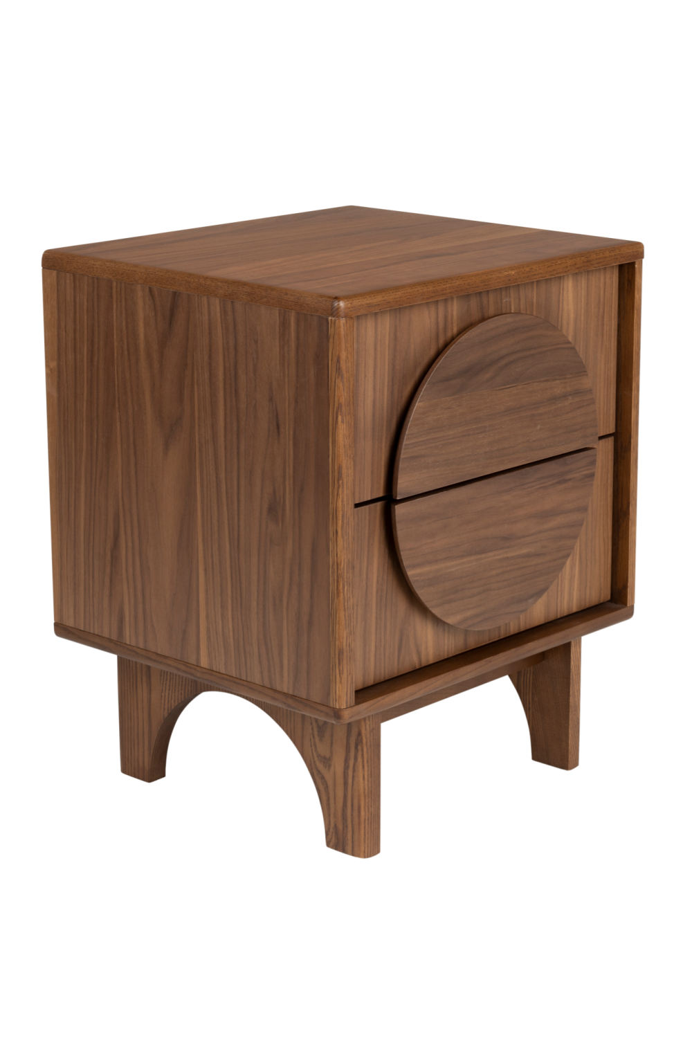 Oak Bedside Table | Zuiver Groove | OROA.com