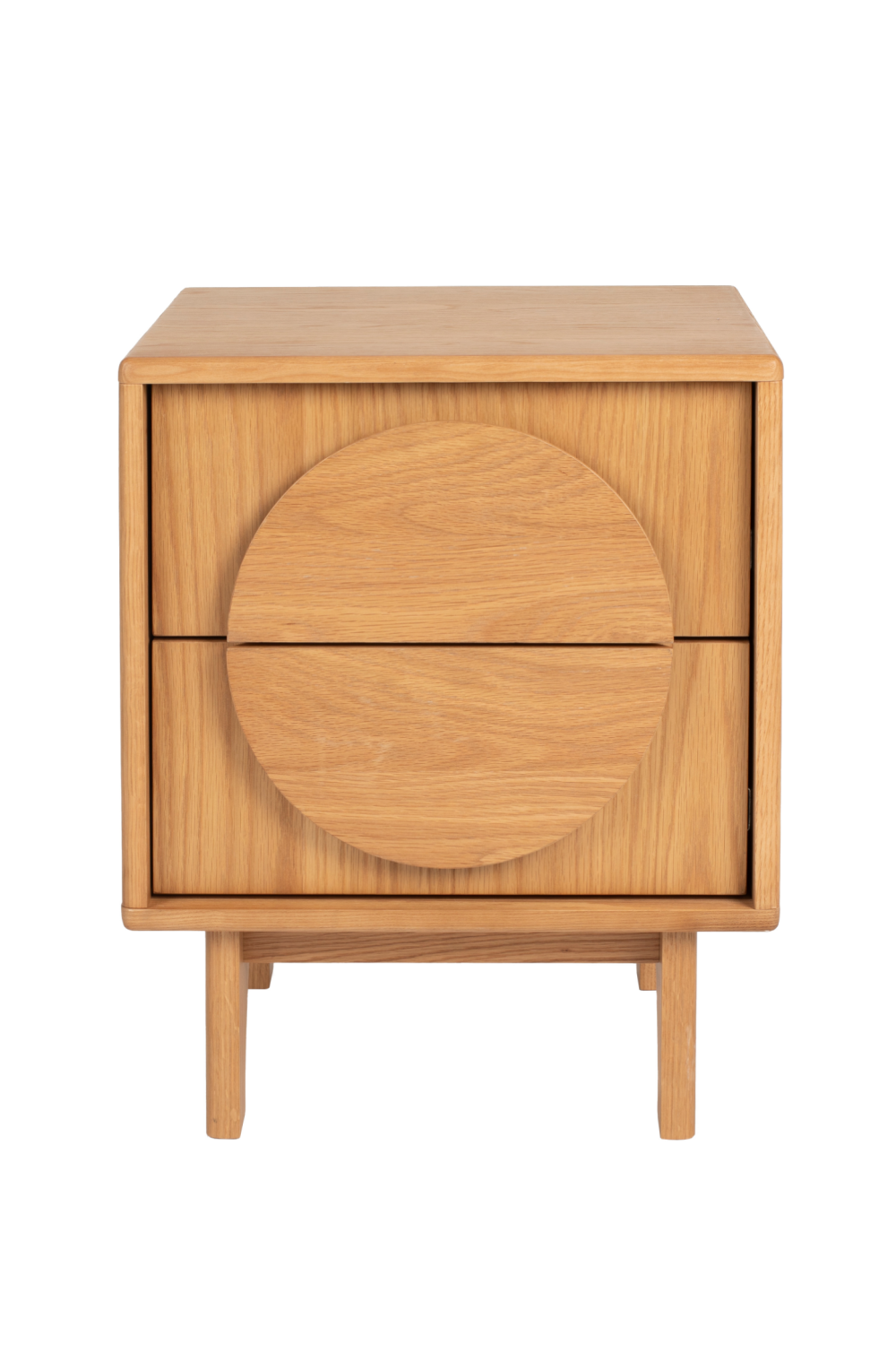 Oak Bedside Table | Zuiver Groove | OROA.com