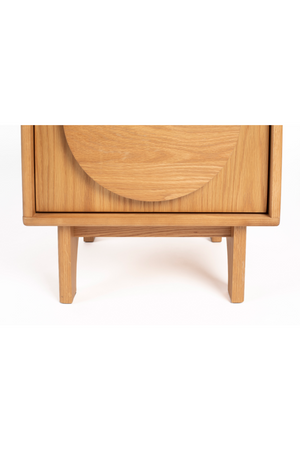 Oak Bedside Table | Zuiver Groove | OROA.com