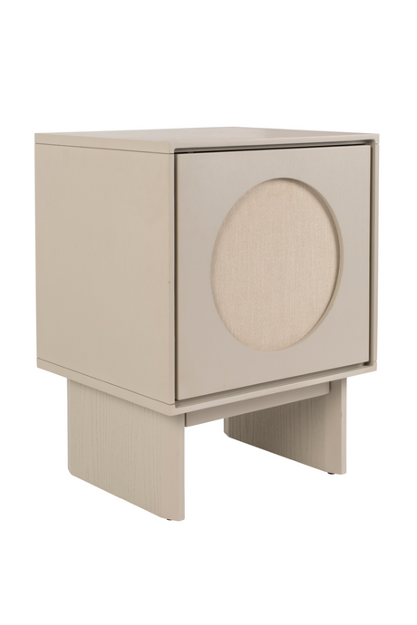 Beige Acacia Bed Stand | Zuiver Twin | OROA.com