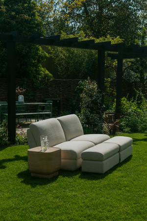 Minimalist Travertine Side Table | Zuiver Noble | OROA.com