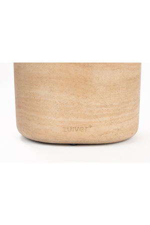 Minimalist Travertine Side Table | Zuiver Noble | OROA.com