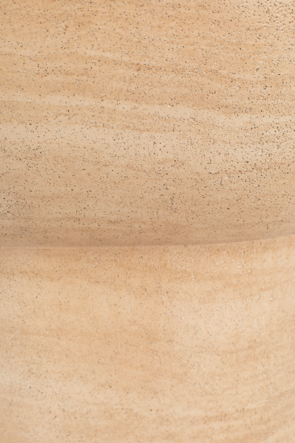 Minimalist Travertine Side Table | Zuiver Noble | OROA.com