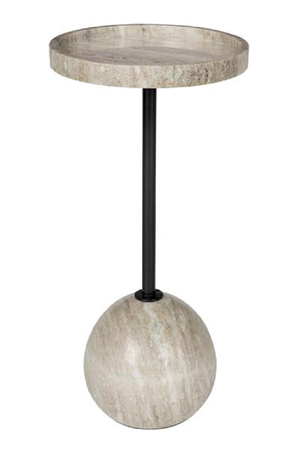 Brown Marble Side Table | Zuiver Cocktail | OROA.com