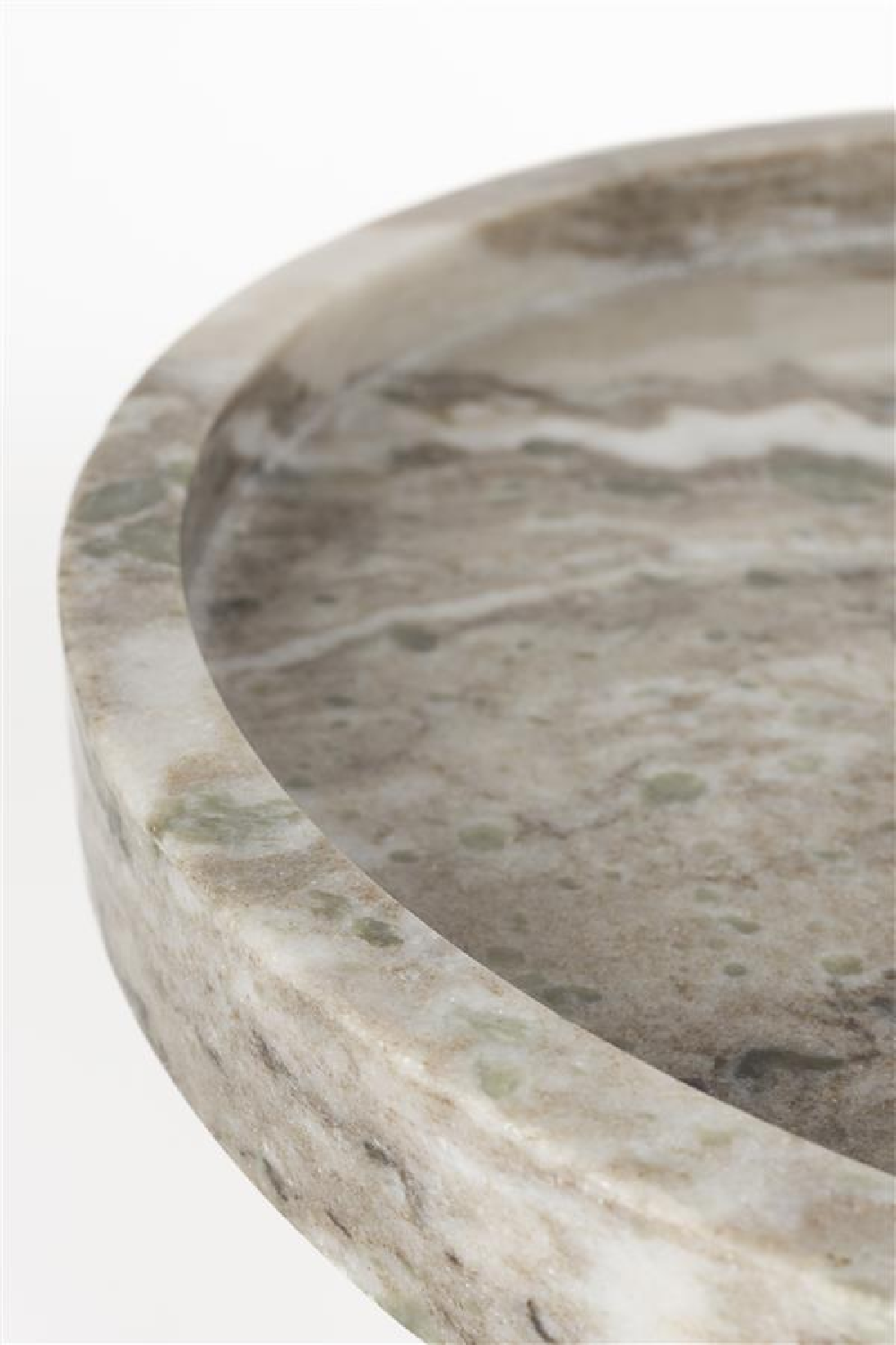 Brown Marble Tripod Side Table | Zuiver Cosmopolitan | OROA.com