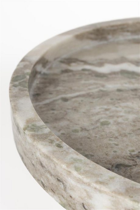 Brown Marble Tripod Side Table | Zuiver Cosmopolitan | OROA.com