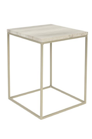 Gray Marble Side Table | Zuiver Stray | OROA.com