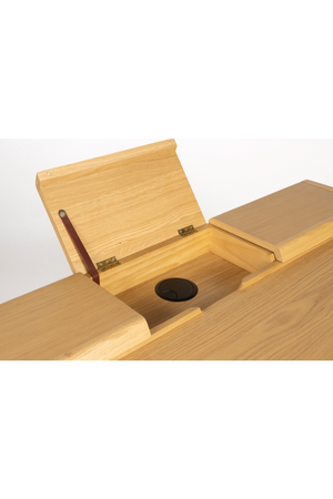 Oak Modern Desk | Zuiver Kaat | OROA.com