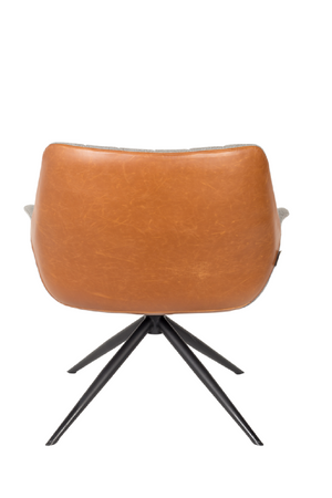 Brown Upholstered Accent Chair | Zuiver Doulton | OROA.com